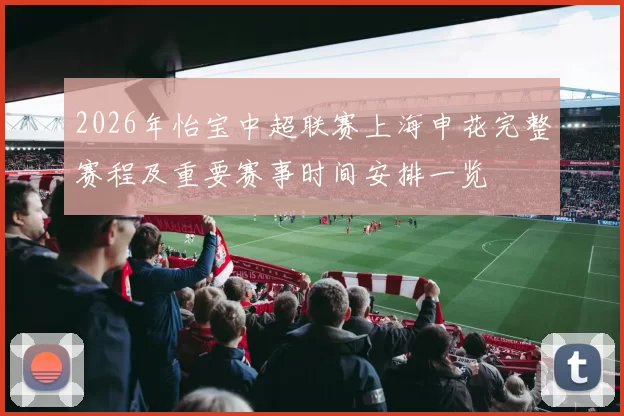2026年怡宝中超联赛上海申花完整赛程及重要赛事时间安排一览
